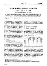 湖北省無(wú)籽西瓜產(chǎn)業(yè)現(xiàn)狀與發(fā)展對(duì)策.pdf