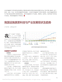 我國設施蔬菜科技與產業(yè)發(fā)展現(xiàn)狀及趨勢