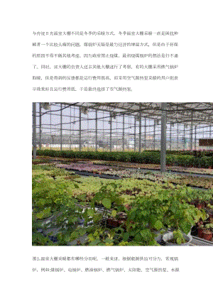 北方溫室大棚冬季取暖方案每平米運(yùn)行費(fèi)用才十幾塊.docx