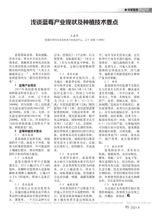 淺談藍(lán)莓產(chǎn)業(yè)現(xiàn)狀及種植技術(shù)要點_王英華.pdf