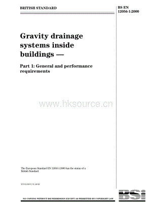 EN 12056-1 2000 Gravity drainage systems inside buildings - Part 1 General and performance requirements.pdf