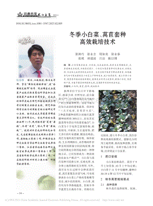 冬季小白菜、萵苣套種高效栽培技術(shù).pdf