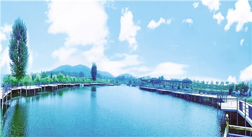 山東青島即墨蓮花山·蓮花灣鄉(xiāng)村振興示范區(qū)一角。.jpg